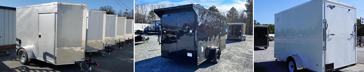Enclosed trailers for sale in Thomasville and Winston-Salem North Carolina