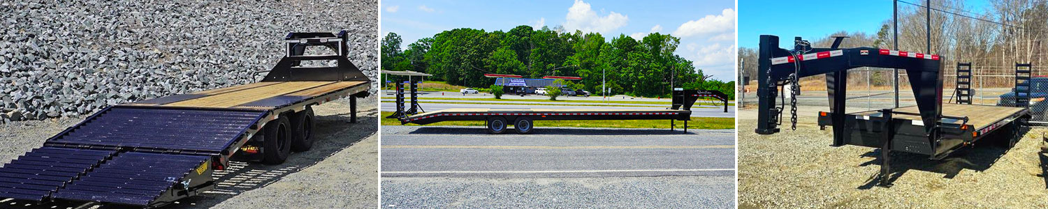 Gooseneck trailers for sale in Thomasville and Winston-Salem North Carolina